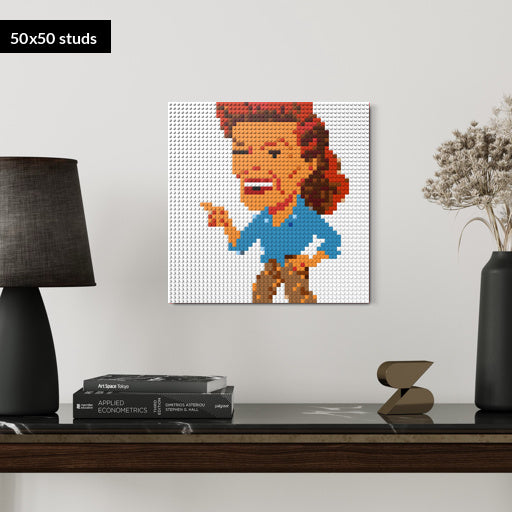 50*50studs, 40*40cm, 15,75*15,75inch