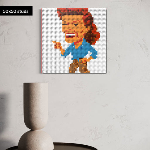 50*50studs, 40*40cm, 15,75*15,75inch