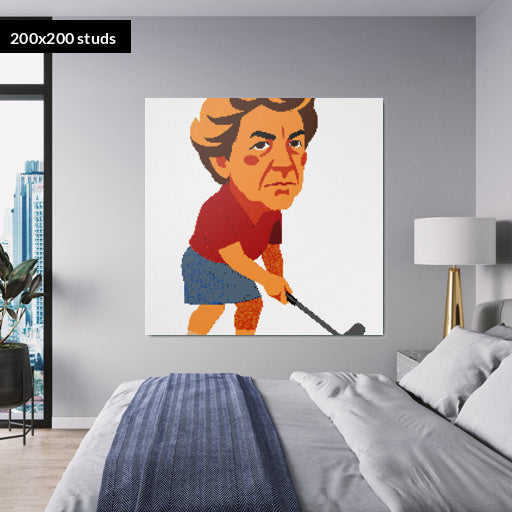200*200studs, 160*160cm, 63*63inch
