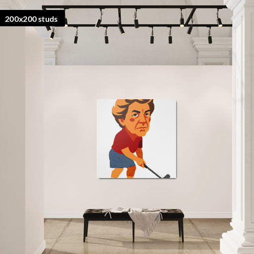 200*200studs, 160*160cm, 63*63inch