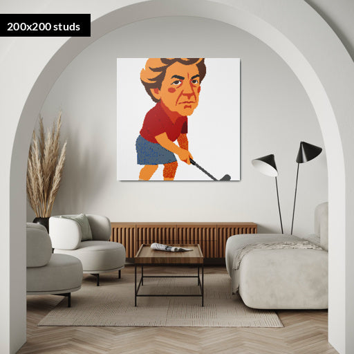 200*200studs, 160*160cm, 63*63inch