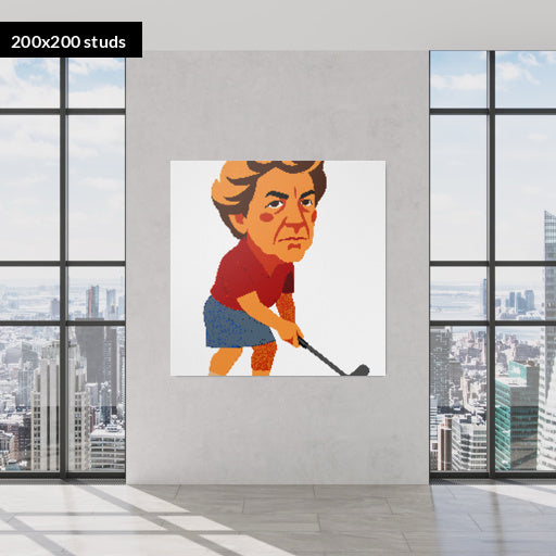 200*200studs, 160*160cm, 63*63inch