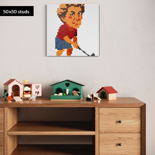 50*50studs, 40*40cm, 15,75*15,75inch