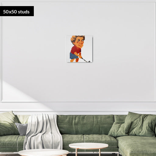 50*50studs, 40*40cm, 15,75*15,75inch