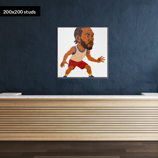 200*200studs, 160*160cm, 63*63inch