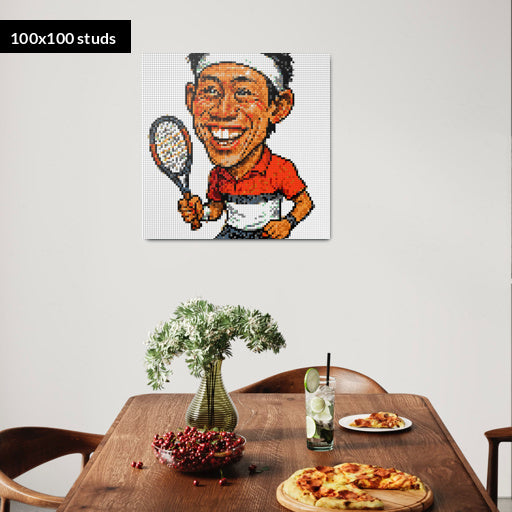 100*100studs, 80*80cm, 31,5*31,5inch