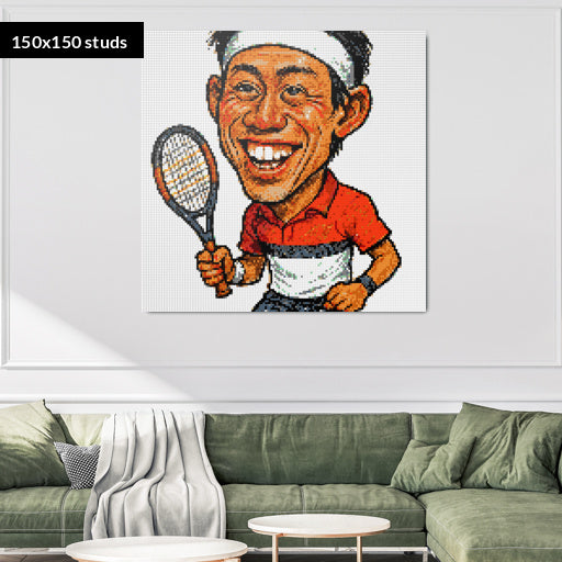 150*150studs, 120*120cm, 47,25*47,25inch