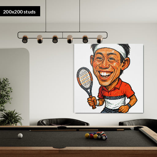 200*200studs, 160*160cm, 63*63inch