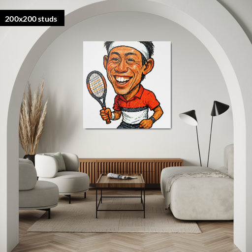 200*200studs, 160*160cm, 63*63inch