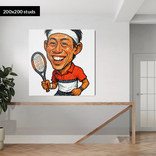 200*200studs, 160*160cm, 63*63inch