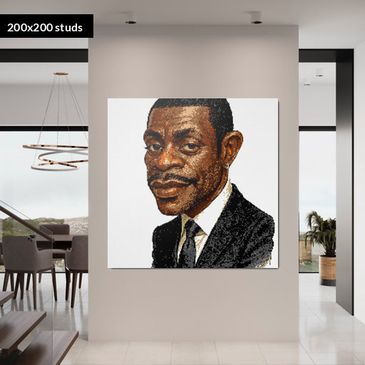 200*200studs, 160*160cm, 63*63inch