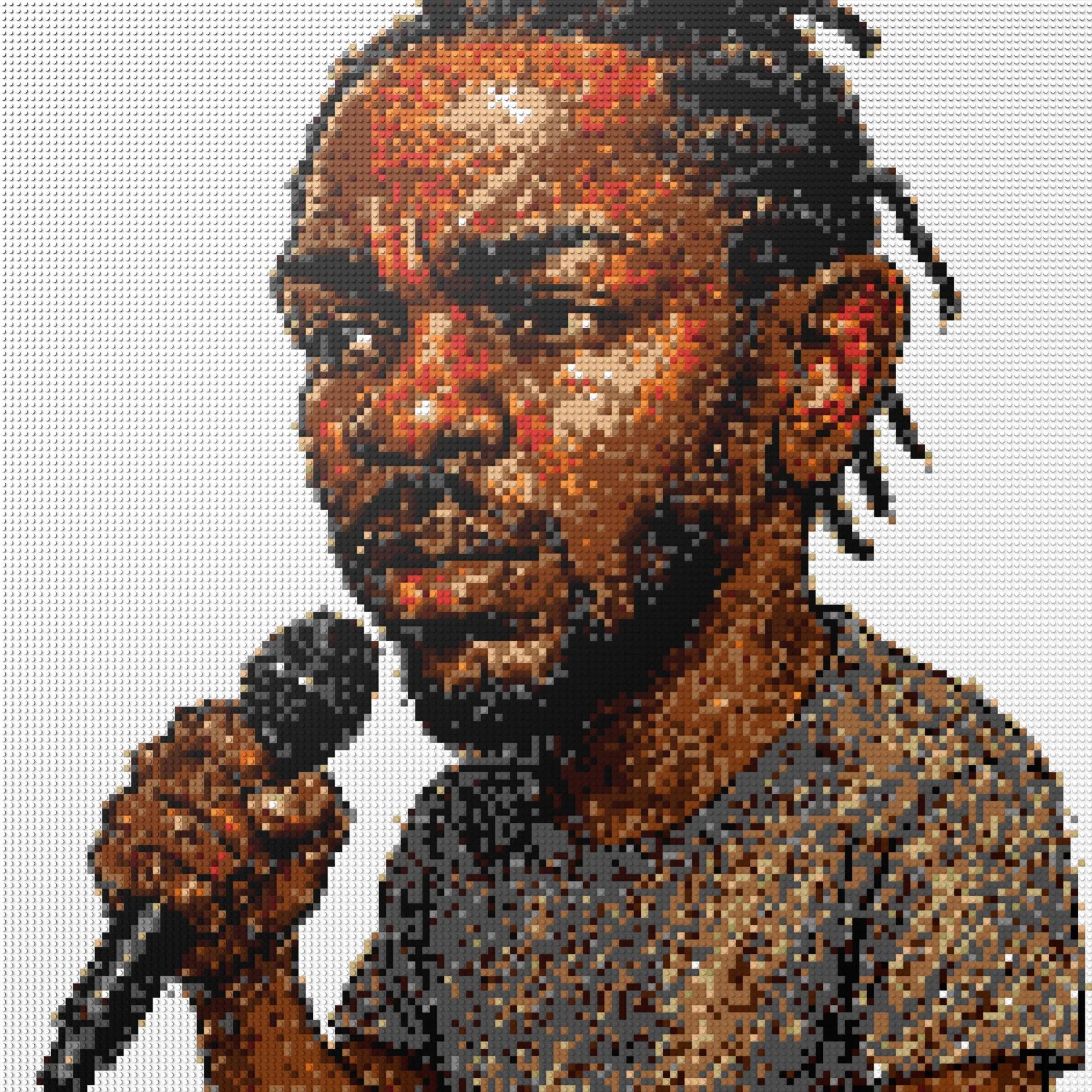 150*150studs, 120*120cm, 47,25*47,25inch