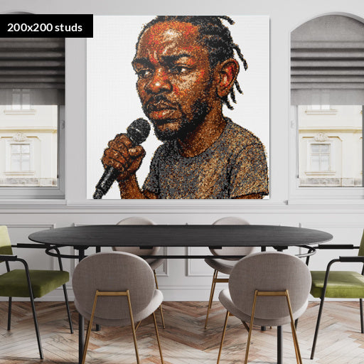 200*200studs, 160*160cm, 63*63inch