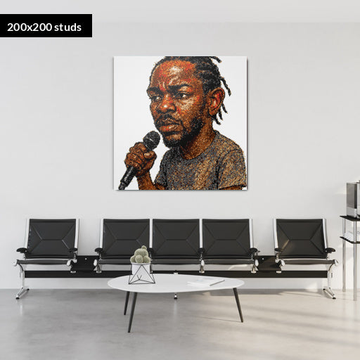 200*200studs, 160*160cm, 63*63inch