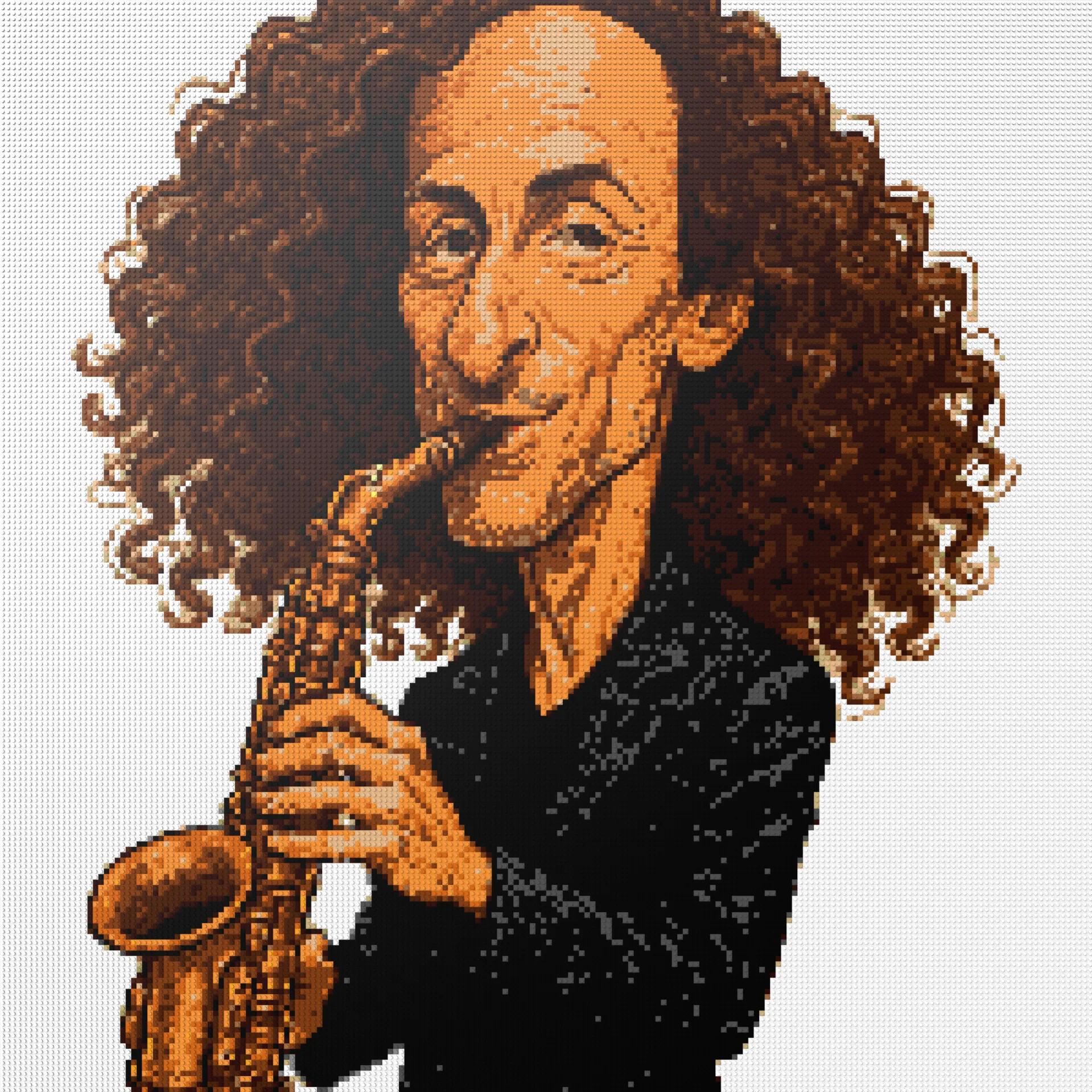 200*200studs, 160*160cm, 63*63inch