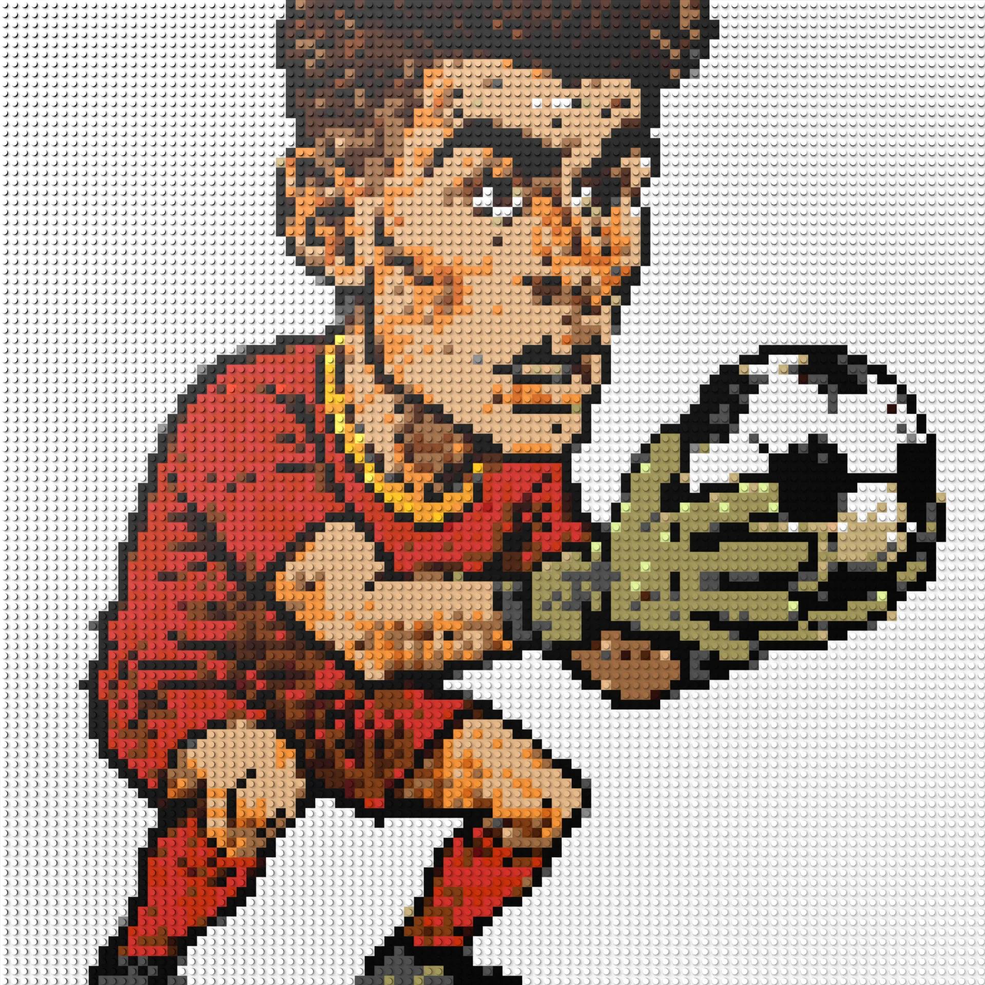 100*100studs, 80*80cm, 31,5*31,5inch