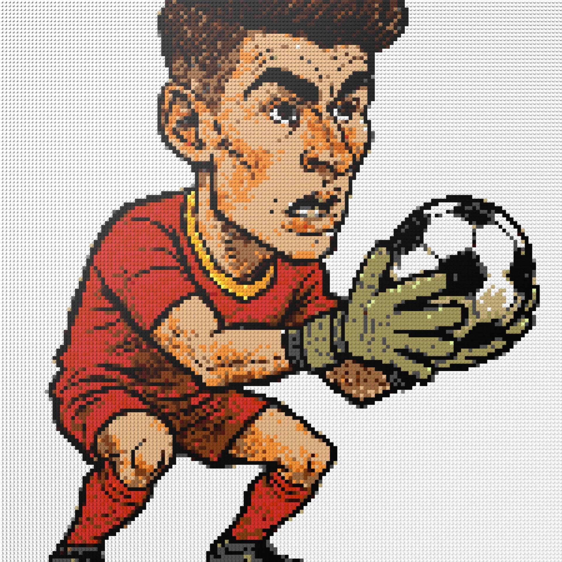 150*150studs, 120*120cm, 47,25*47,25inch