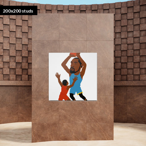 200*200studs, 160*160cm, 63*63inch