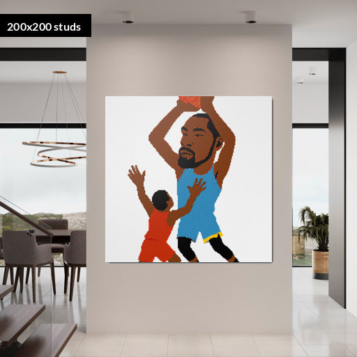 200*200studs, 160*160cm, 63*63inch