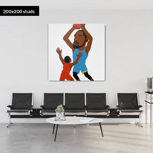 200*200studs, 160*160cm, 63*63inch