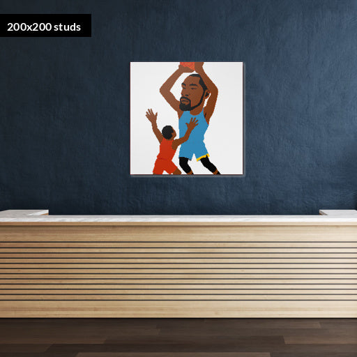 200*200studs, 160*160cm, 63*63inch