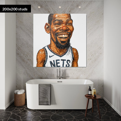 200*200studs, 160*160cm, 63*63inch