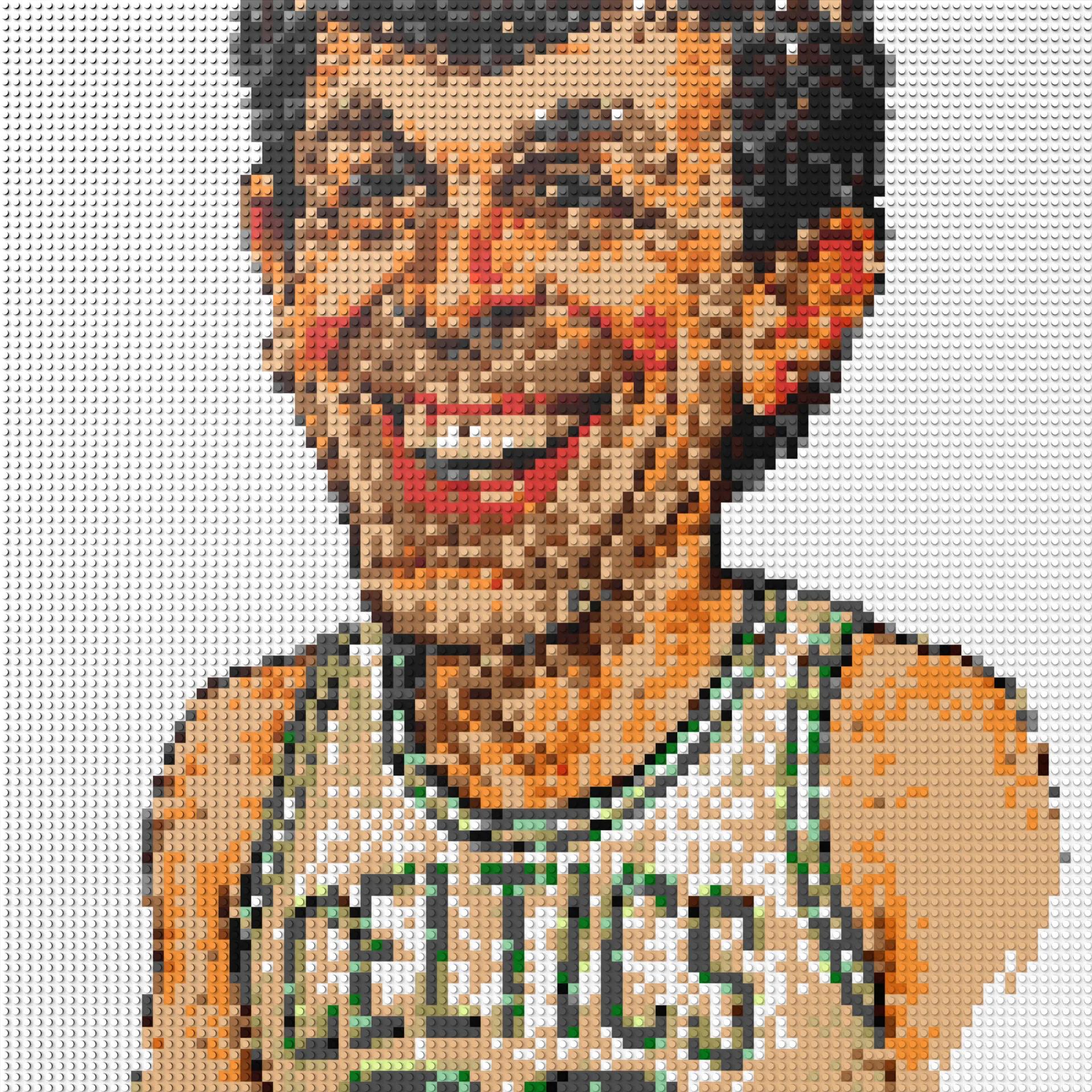 100*100studs, 80*80cm, 31,5*31,5inch