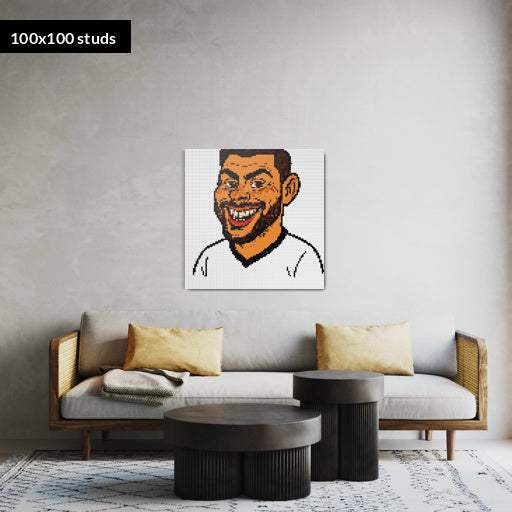 100*100studs, 80*80cm, 31,5*31,5inch