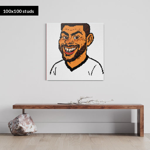 100*100studs, 80*80cm, 31,5*31,5inch