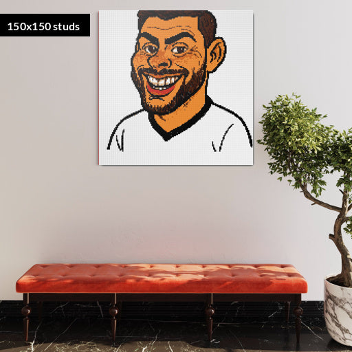 150*150studs, 120*120cm, 47,25*47,25inch