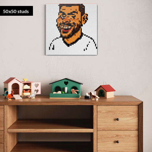 50*50studs, 40*40cm, 15,75*15,75inch