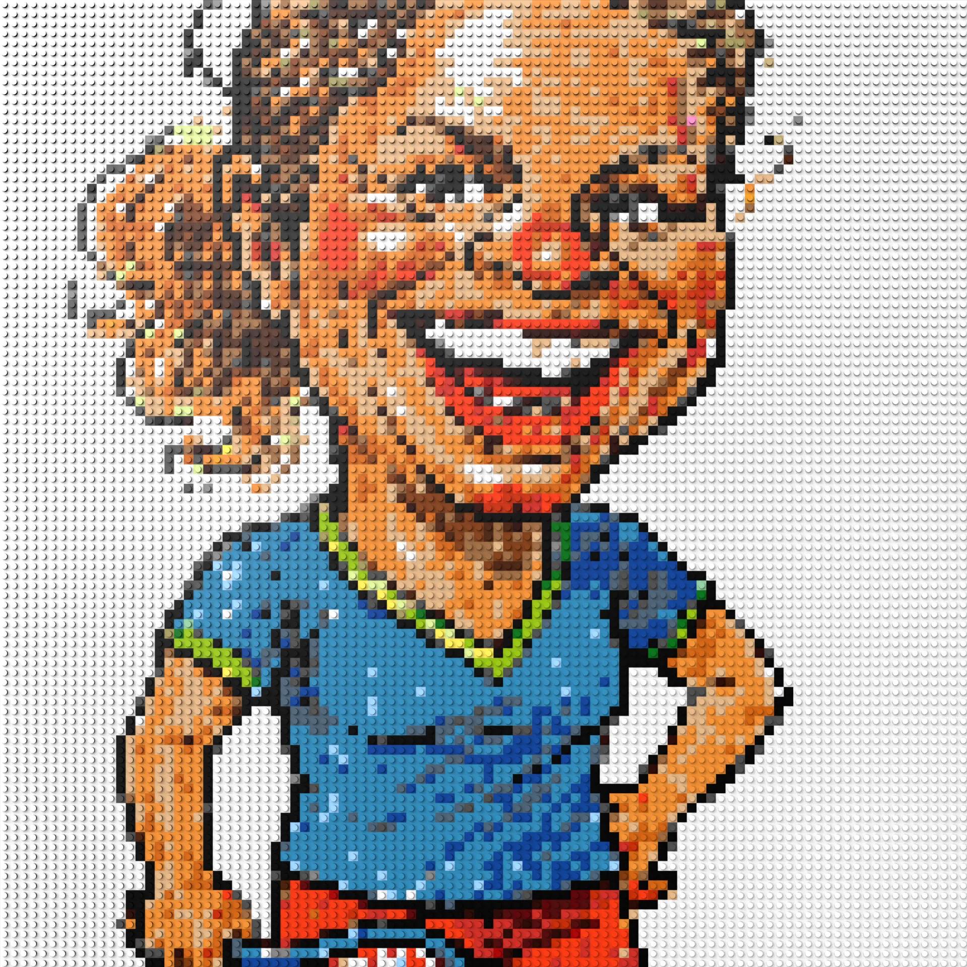 100*100studs, 80*80cm, 31,5*31,5inch