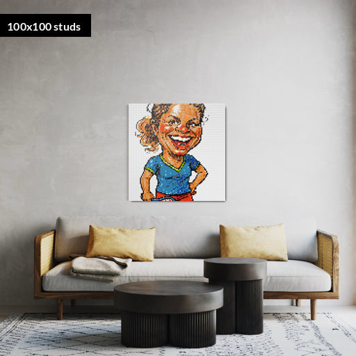 100*100studs, 80*80cm, 31,5*31,5inch