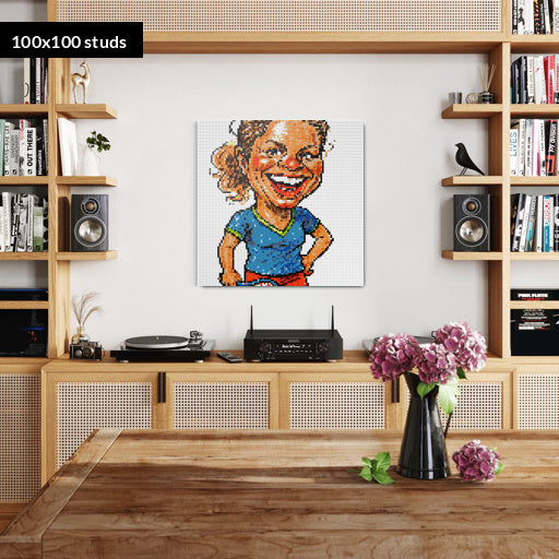 100*100studs, 80*80cm, 31,5*31,5inch