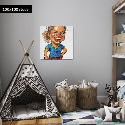 100*100studs, 80*80cm, 31,5*31,5inch