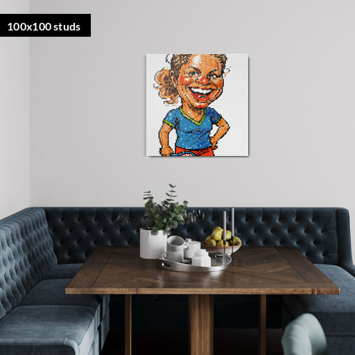 100*100studs, 80*80cm, 31,5*31,5inch