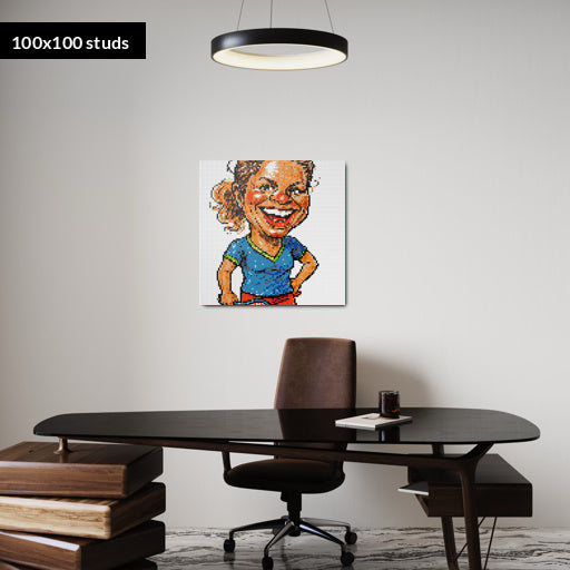 100*100studs, 80*80cm, 31,5*31,5inch