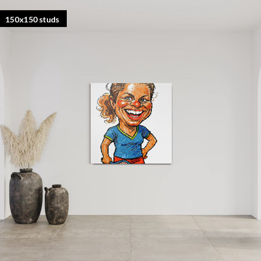 150*150studs, 120*120cm, 47,25*47,25inch