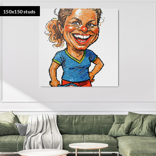 150*150studs, 120*120cm, 47,25*47,25inch