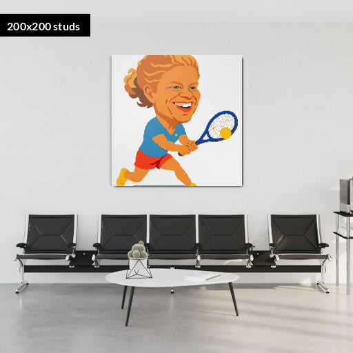 200*200studs, 160*160cm, 63*63inch