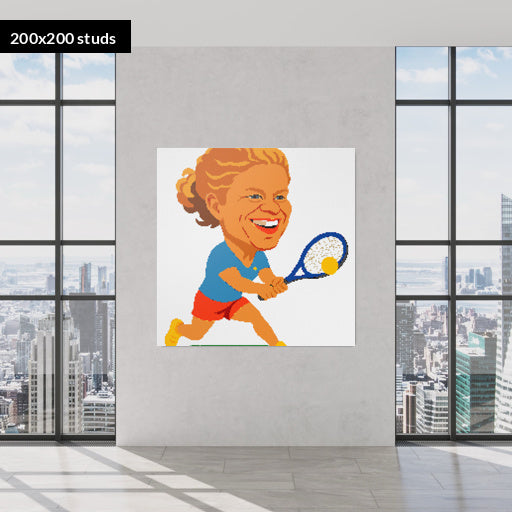200*200studs, 160*160cm, 63*63inch