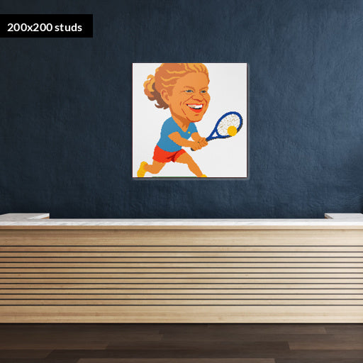 200*200studs, 160*160cm, 63*63inch