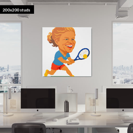 200*200studs, 160*160cm, 63*63inch