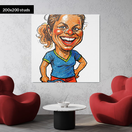 200*200studs, 160*160cm, 63*63inch