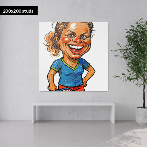 200*200studs, 160*160cm, 63*63inch