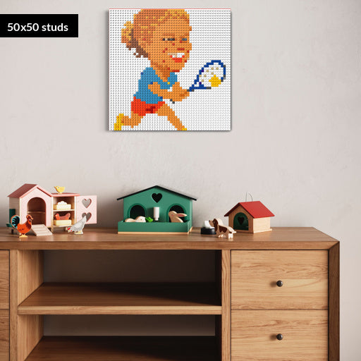 50*50studs, 40*40cm, 15,75*15,75inch