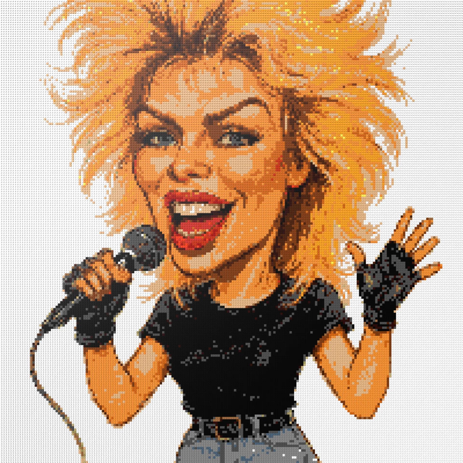 200*200studs, 160*160cm, 63*63inch