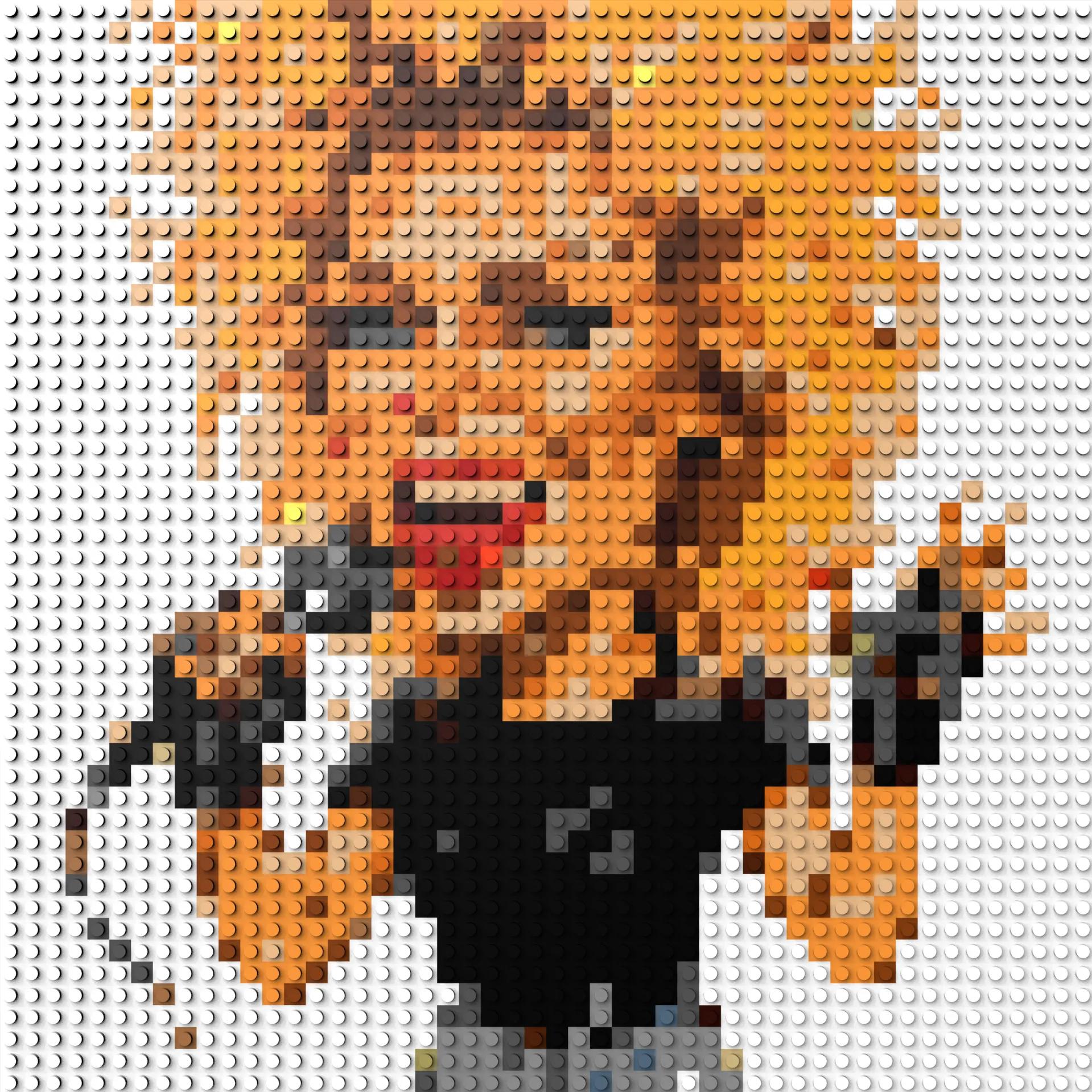 50*50studs, 40*40cm, 15,75*15,75inch