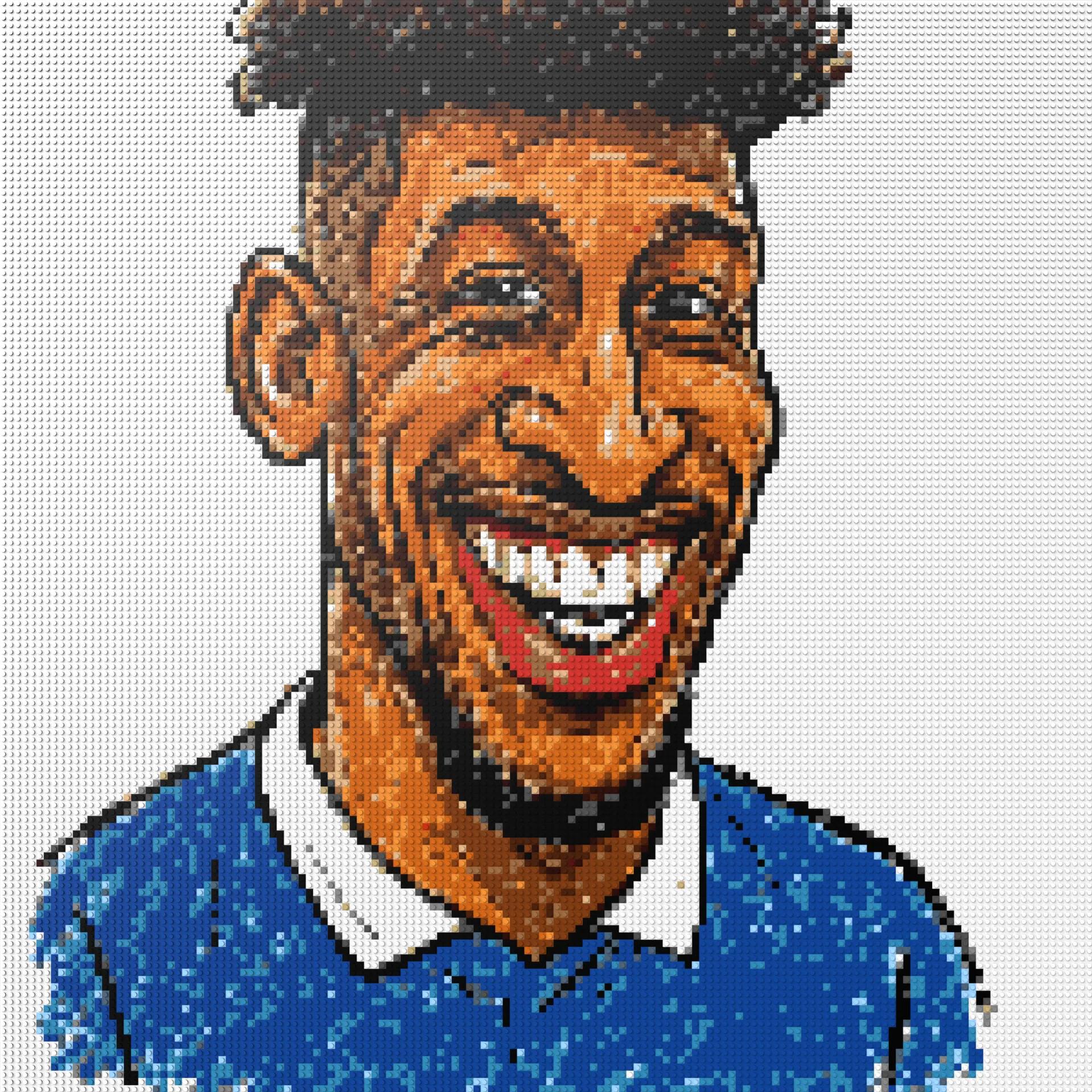 150*150studs, 120*120cm, 47,25*47,25inch