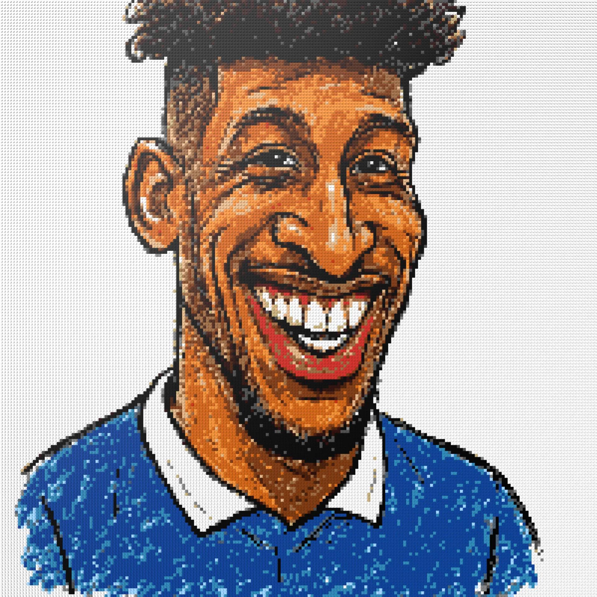 200*200studs, 160*160cm, 63*63inch